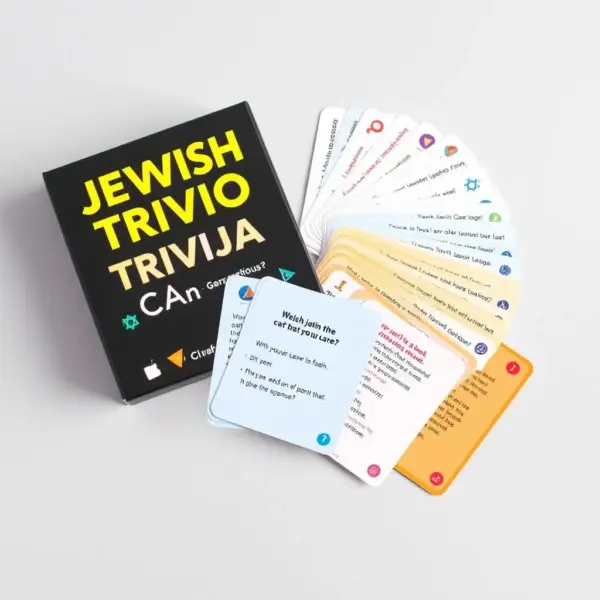 Jewish Trivia Card Game